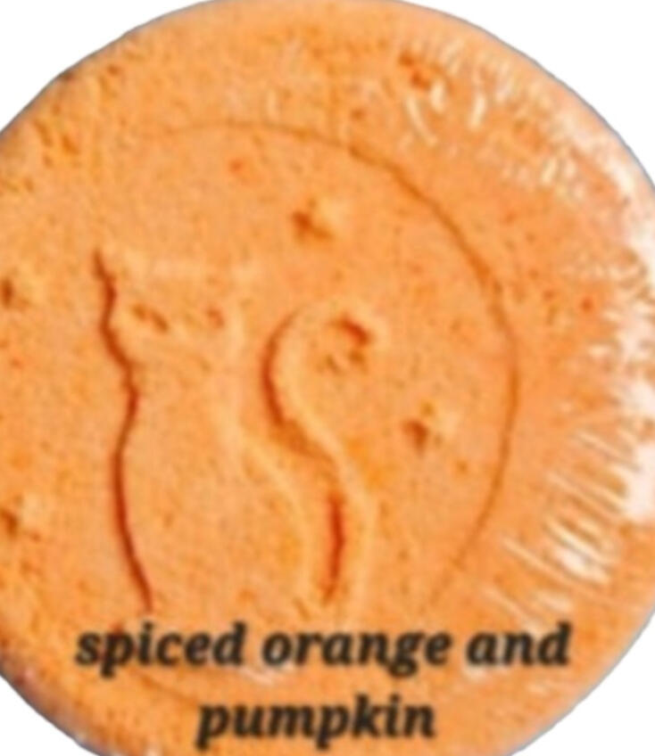 Spiced Orange and Pumpkin Bath Bomb