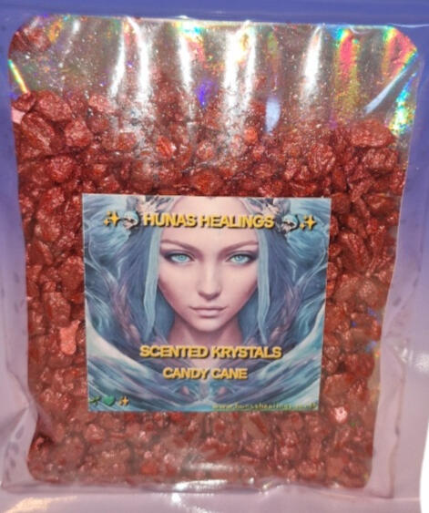 Candy Cane scented krystals