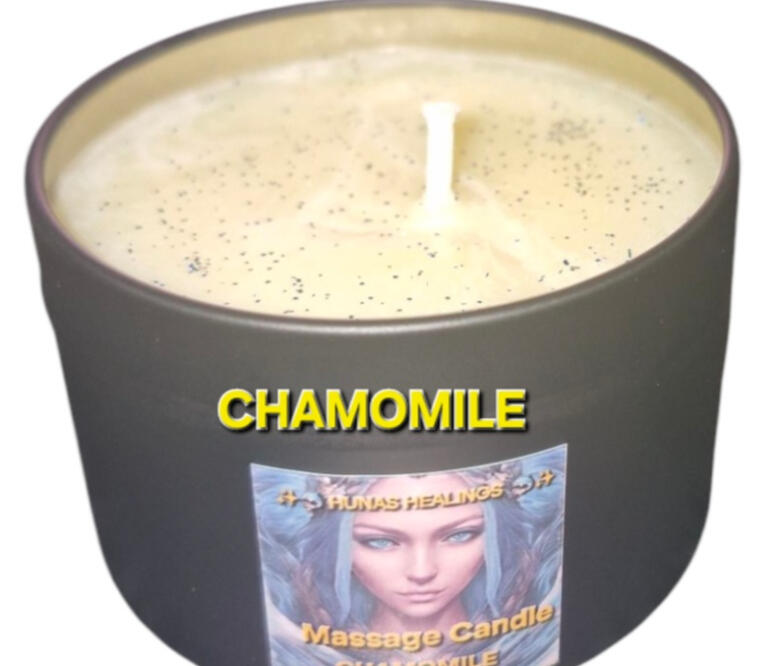 Chamomile Massage Candle